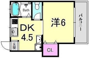 新神戸駅 徒歩12分 1階の物件間取画像